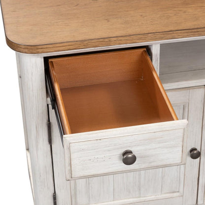 Liberty Furniture - Farmhouse Reimagined Entertainment TV Stand - 652-TV72 veiw 7