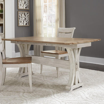 Liberty Furniture - Farmhouse Reimagined Flip Lid Sofa Table - 652-OT1031 veiw 2