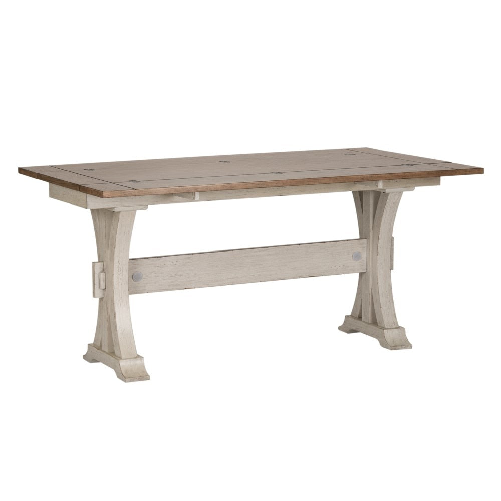 Liberty Furniture - Farmhouse Reimagined Flip Lid Sofa Table - 652-OT1031 veiw 3