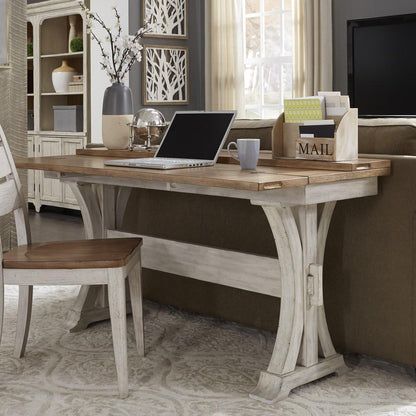 Liberty Furniture - Farmhouse Reimagined Flip Lid Sofa Table - 652-OT1031 veiw 6