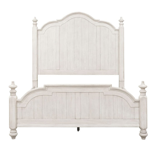 Liberty Furniture - Farmhouse Reimagined King Poster Bed, 2 Night Stands - 652-BR-KPS2NS view 2
