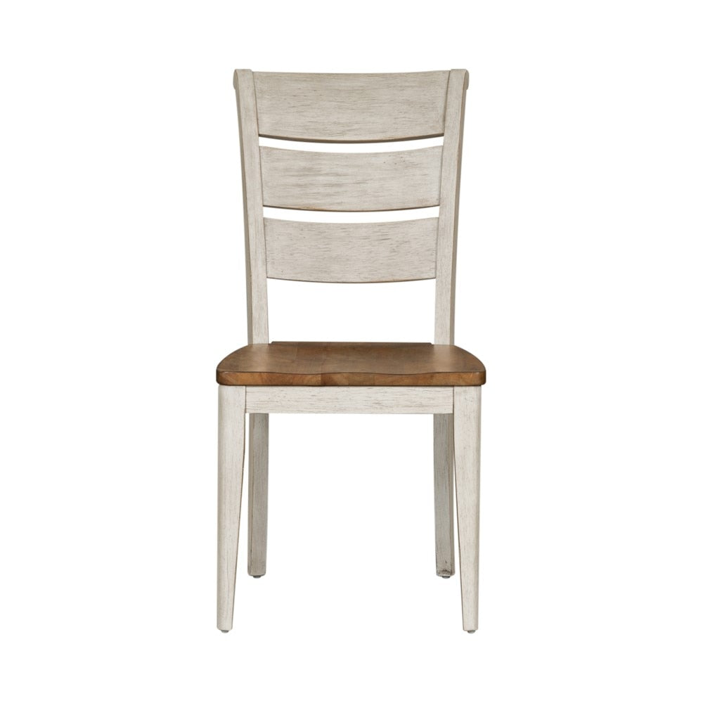 Liberty Furniture - Farmhouse Reimagined Ladder Back Side Chair (Set of 2) - 652-C2000S veiw 2