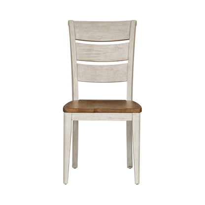 Liberty Furniture - Farmhouse Reimagined Ladder Back Side Chair (Set of 2) - 652-C2000S veiw 2