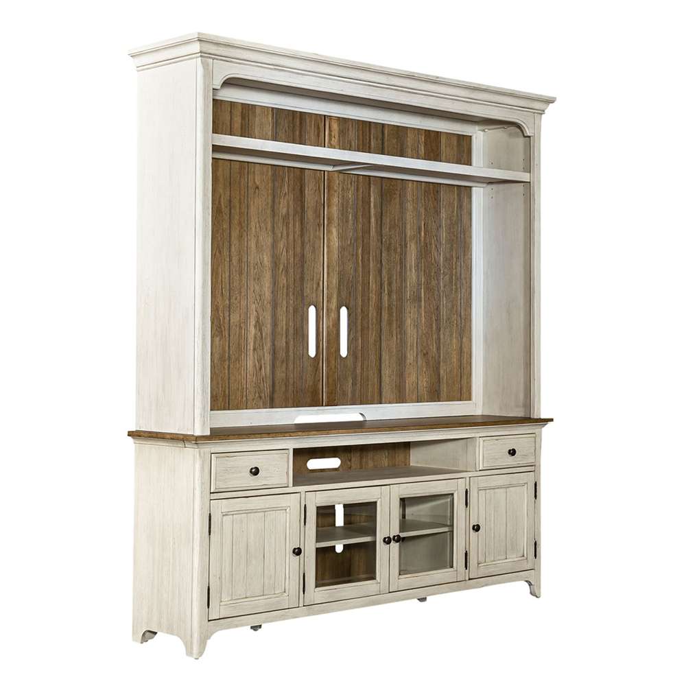 Liberty Furniture - Farmhouse Reimagined Opt Entertainment Center  - 652-ENT-OEN veiw 1