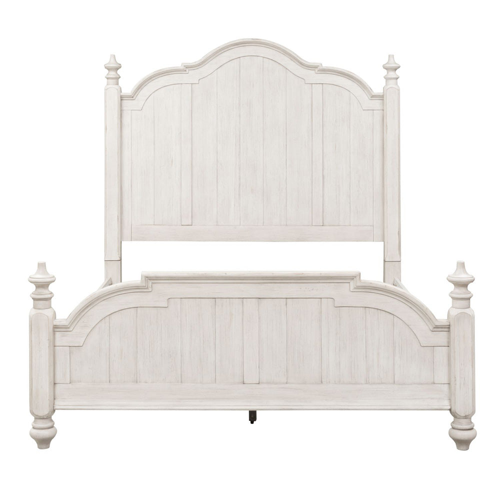 Liberty Furniture - Farmhouse Reimagined Queen Poster Bed, 2 Night Stands - 652-BR-QPS2NS view 2