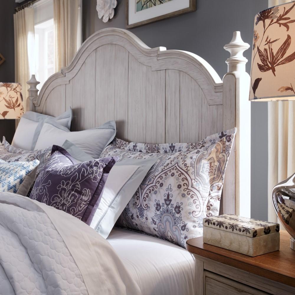 Liberty Furniture - Farmhouse Reimagined Queen Poster Bed - 652-BR-QPS veiw 7