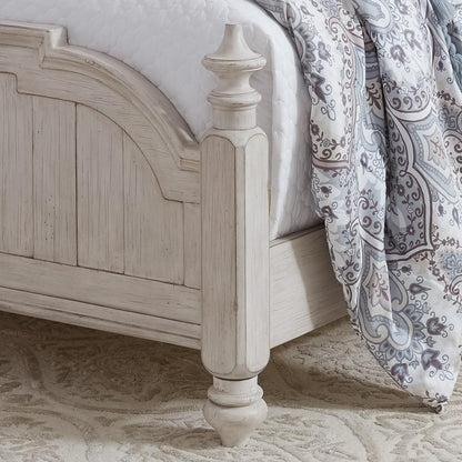 Liberty Furniture - Farmhouse Reimagined Queen Poster Bed - 652-BR-QPS veiw 8