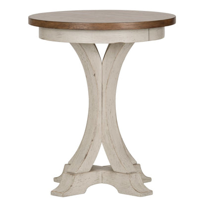 Liberty Furniture - Farmhouse Reimagined Round Chair Side Table - 652-OT1021 veiw 1