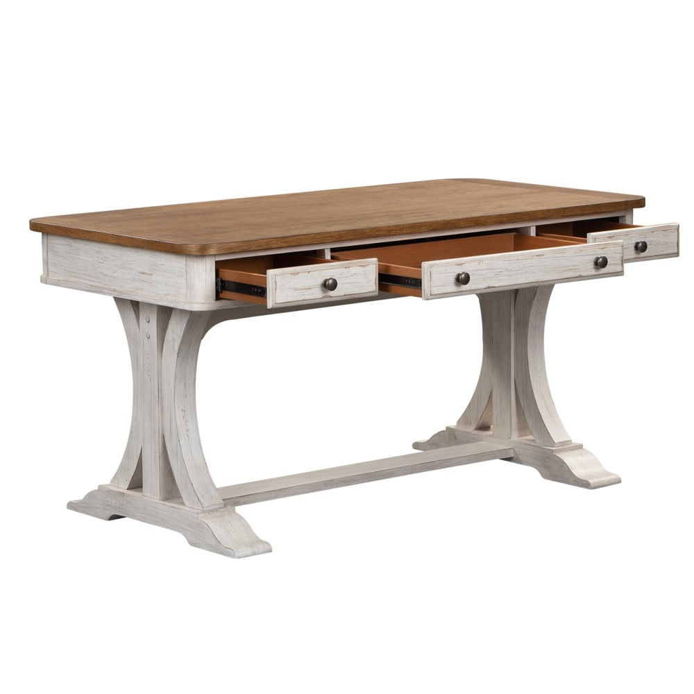 Liberty Furniture - Farmhouse Reimagined Writing Desk - 652-HO107 veiw 3