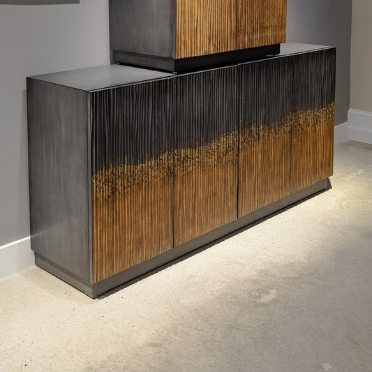 Liberty Furniture - Fiore 2 Door Accent Cabinet in Satin Espresso - 2231-AC2000 veiw 1