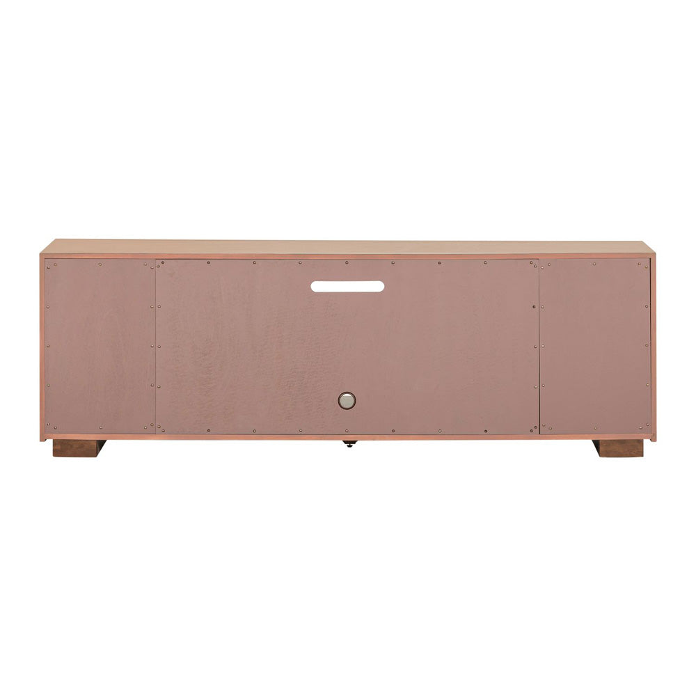 Liberty Furniture - Fireplace TV Consoles 214 84 Inch Console w/ Fire FTS - FIRE-BOX-214-84FTS view 5
