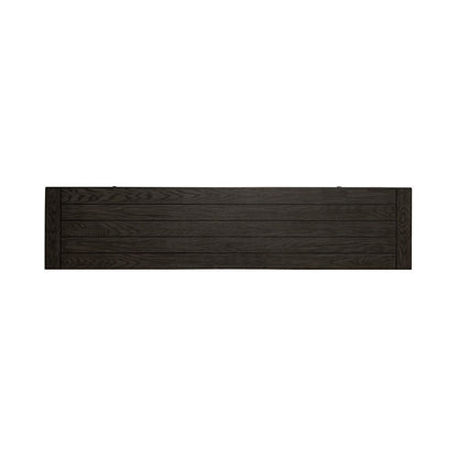 Liberty Furniture - Fireplace TV Consoles - 417 80 Inch Console w/ Fire in Brown - FIRE-BOX-417-80 view 6