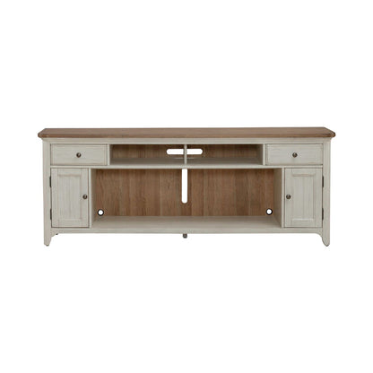 Liberty Furniture - Fireplace TV Consoles 652 79 Inch Console w/ Fire - FIRE-BOX-652-79 view 3