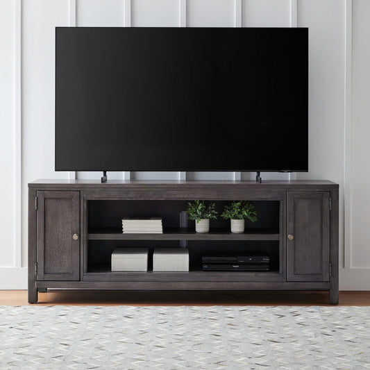 Liberty Furniture - Fireplace TV Consoles 78 Inch Fireplace TV Console - FIRE-406-TV78FTS view 1