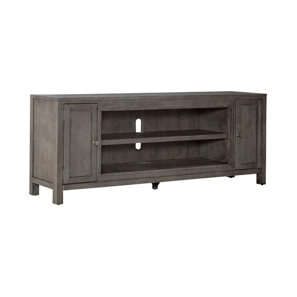 Liberty Furniture - Fireplace TV Consoles 78 Inch Fireplace TV Console - FIRE-406-TV78FTS view 2
