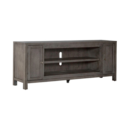 Liberty Furniture - Fireplace TV Consoles 78 Inch Fireplace TV Console - FIRE-406-TV78FTS view 2