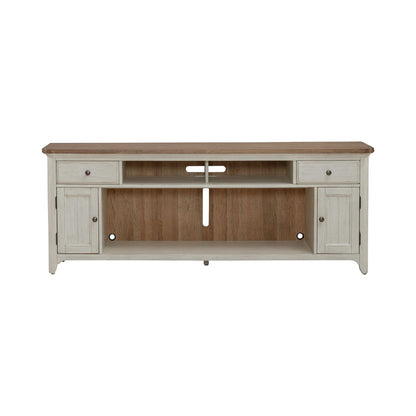 Liberty Furniture - Fireplace TV Consoles 80 Inch Fireplace TV Console - FIRE-652-TV80FT view 3