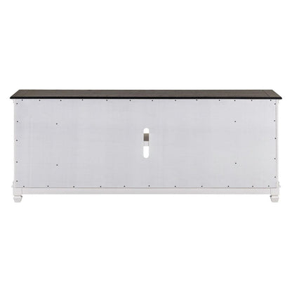 Liberty Furniture - Fireplace TV Consoles - 80 Inch Fireplace TV Console in Brown - FIRE-417-TV80FTS view 5