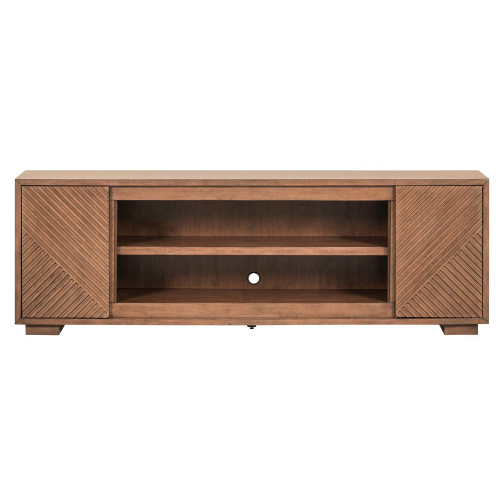 Liberty Furniture - Fireplace TV Consoles 84 Inch Fireplace TV Console - FIRE-214-TV84FTS view 3