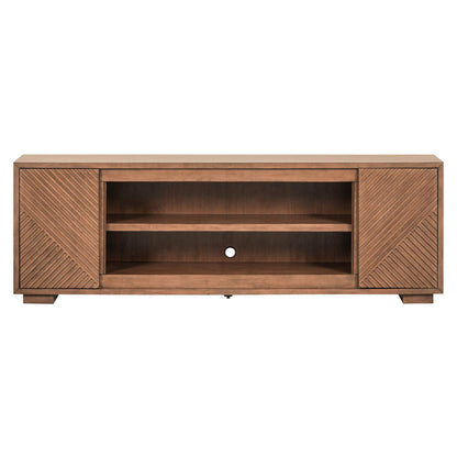 Liberty Furniture - Fireplace TV Consoles 84 Inch Fireplace TV Console - FIRE-214-TV84FTS view 3