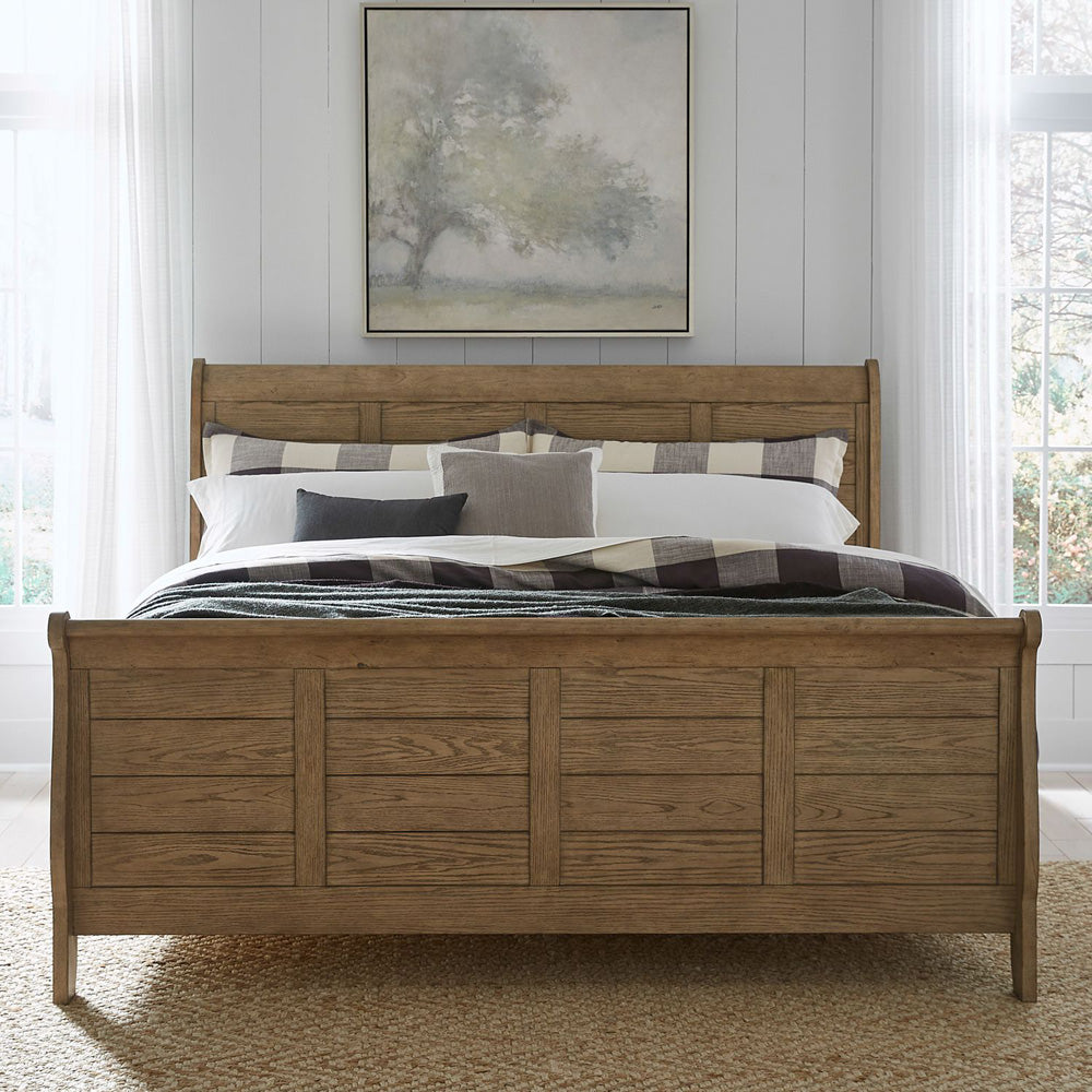 Liberty Furniture - Grandpas Cabin King California Sleigh Bed - 175S-BR-CKSL view 1