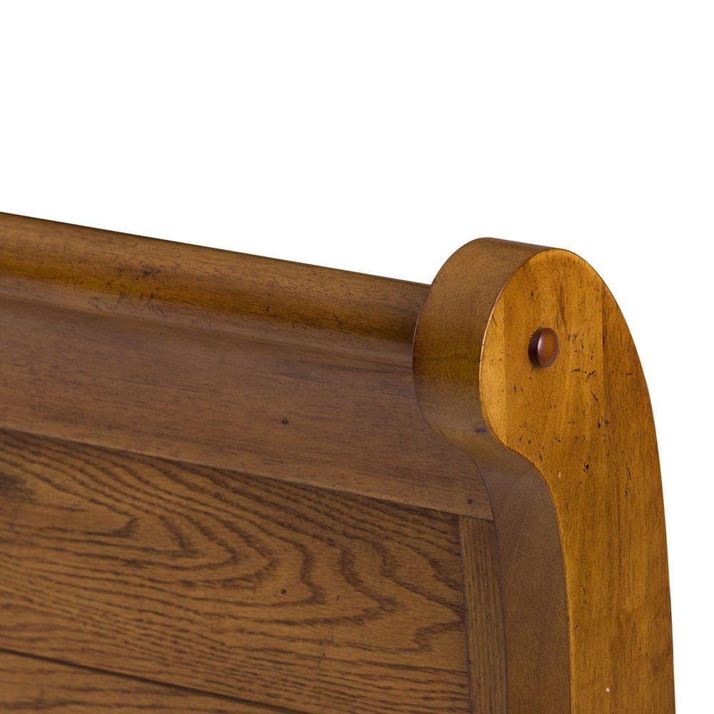 Liberty Furniture - Grandpas Cabin - King California Sleigh Bed in Brown - 175-BR-KCS view 5