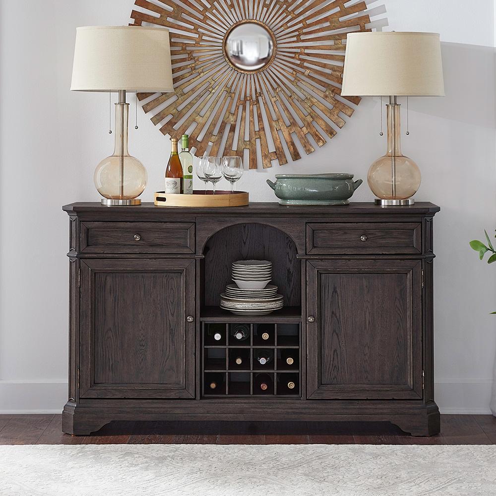 Liberty Furniture - Grant Park Wine Buffet in Cappuccino - 207-WB6438 veiw 1