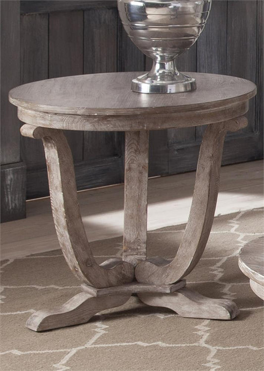Liberty Furniture - Greystone Mill End Table - 154-OT1020 veiw 1
