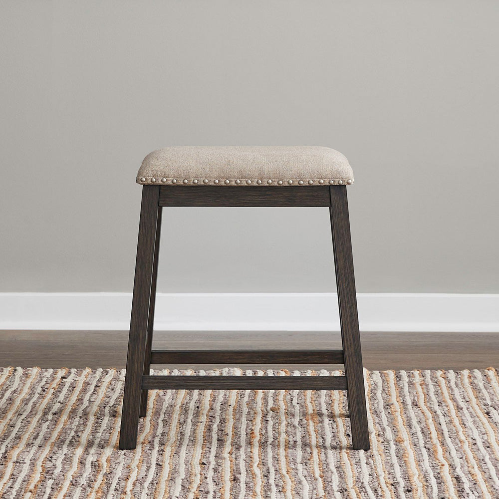 Liberty Furniture - Harrison Uph Console Stool - 680-OT9001 view 1