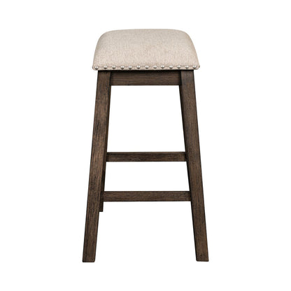 Liberty Furniture - Harrison Uph Console Stool - 680-OT9001 view 4