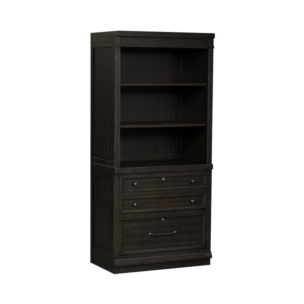 Liberty Furniture - Harvest Home 2 Piece Hutch & Cabinet Set - 879-HO-2PCS veiw 2