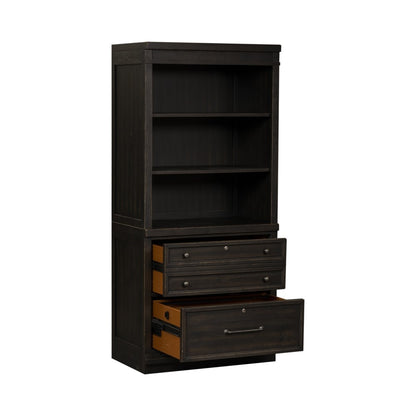 Liberty Furniture - Harvest Home 2 Piece Hutch & Cabinet Set - 879-HO-2PCS veiw 3