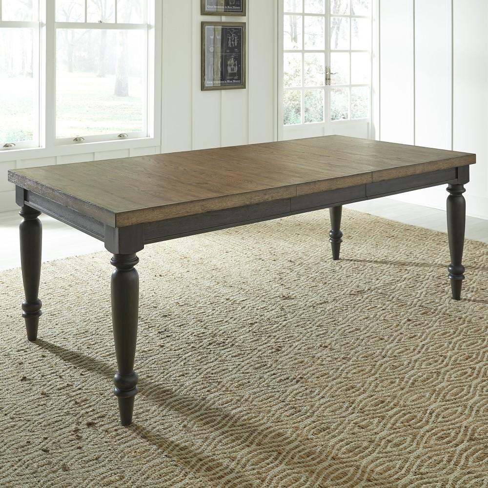 Liberty Furniture - Harvest Home 6 Piece Rectangular Table Set - 879-DR-6RTS veiw 4