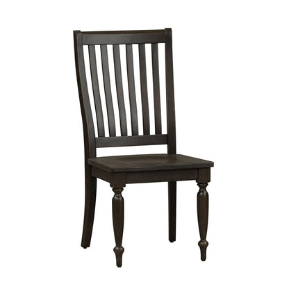 Liberty Furniture - Harvest Home 7 Piece Trestle Table Set  in Chalkboard - 879-DR-7TRS veiw 3