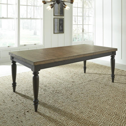 Liberty Furniture - Harvest Home Rectangular Leg Table - 879-T4082 veiw 1