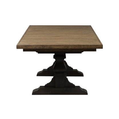 Liberty Furniture - Harvest Home Trestle Table - 879-DR-TRS veiw 3