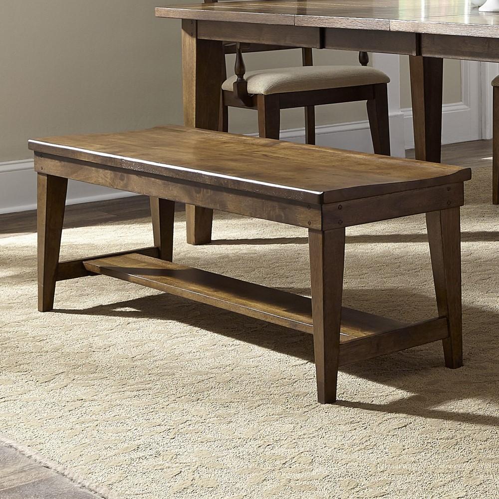 Liberty Furniture - Hearthstone 6 Piece Rectangular Table Set - 382-DR-6RTS veiw 2