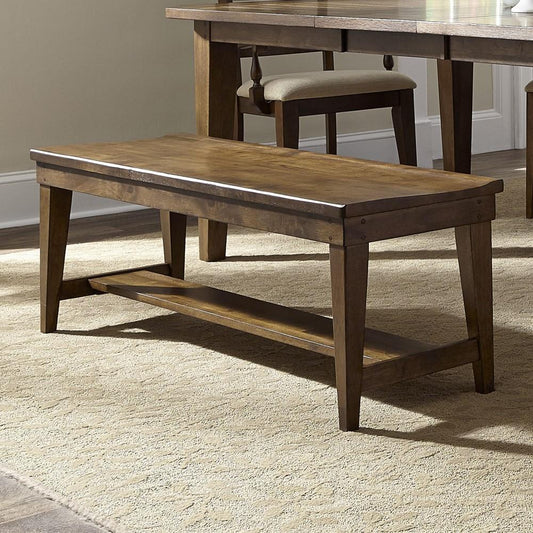 Liberty Furniture - Hearthstone 6 Piece Rectangular Table Set - 382-DR-6RTS veiw 2