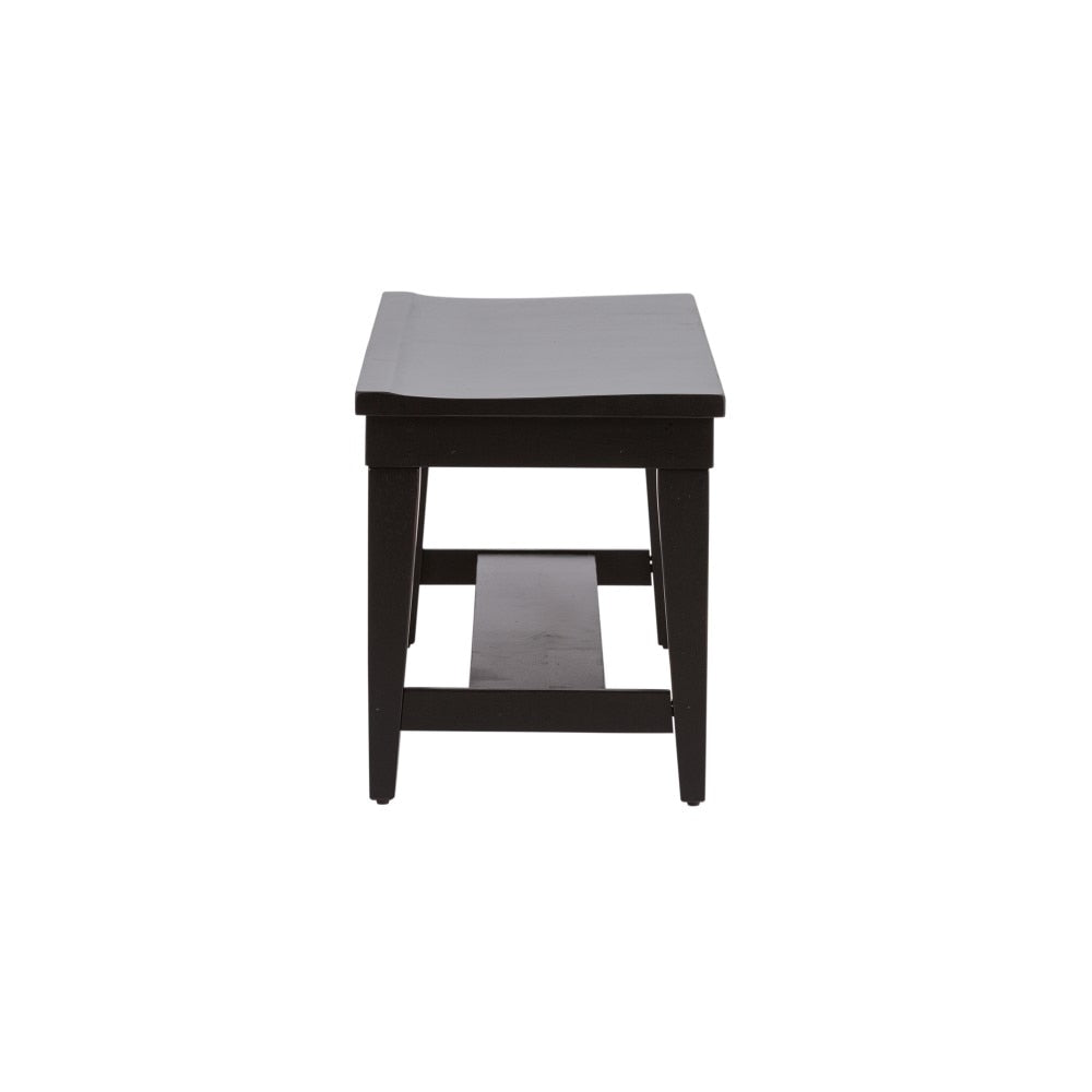 Liberty Furniture - Hearthstone Bench - Black - 482-C9000B veiw 5