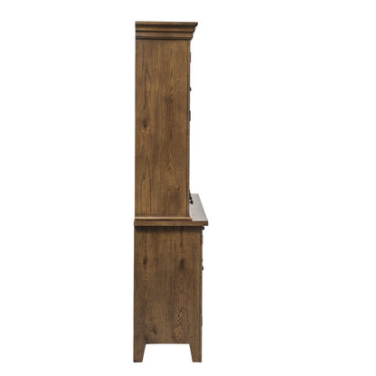 Liberty Furniture - Hearthstone Buffet & Hutch - 382-DR-HB veiw 4