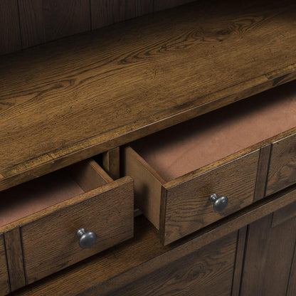 Liberty Furniture - Hearthstone Buffet & Hutch - 382-DR-HB veiw 5