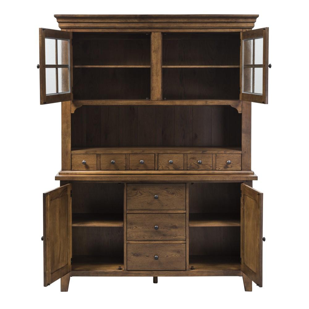 Liberty Furniture - Hearthstone Buffet & Hutch - 382-DR-HB veiw 8