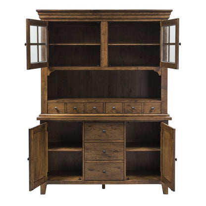 Liberty Furniture - Hearthstone Buffet & Hutch - 382-DR-HB veiw 8