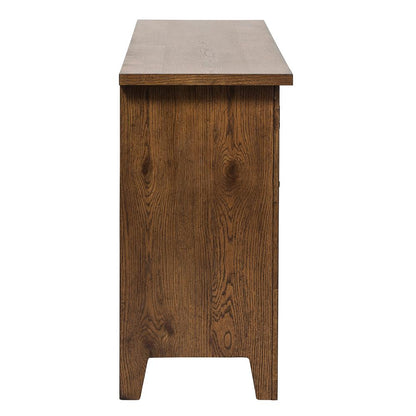 Liberty Furniture - Hearthstone Ridge Buffet in Tobacco & Black - 382-CB6183 veiw 4