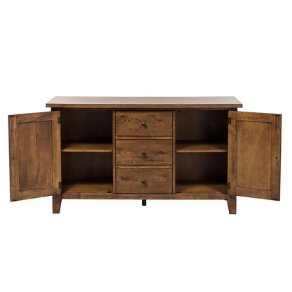 Liberty Furniture - Hearthstone Ridge Buffet in Tobacco & Black - 382-CB6183 veiw 5