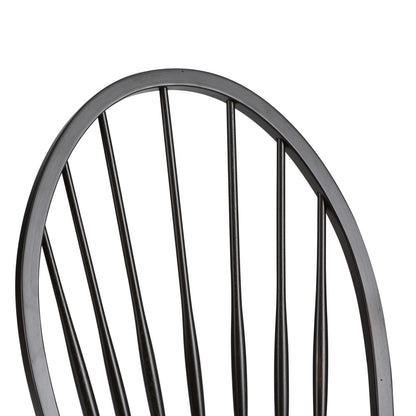 Liberty Furniture - Hearthstone Windsor Back Side Chair - Black (Set of 2) - 482-C1000S veiw 5