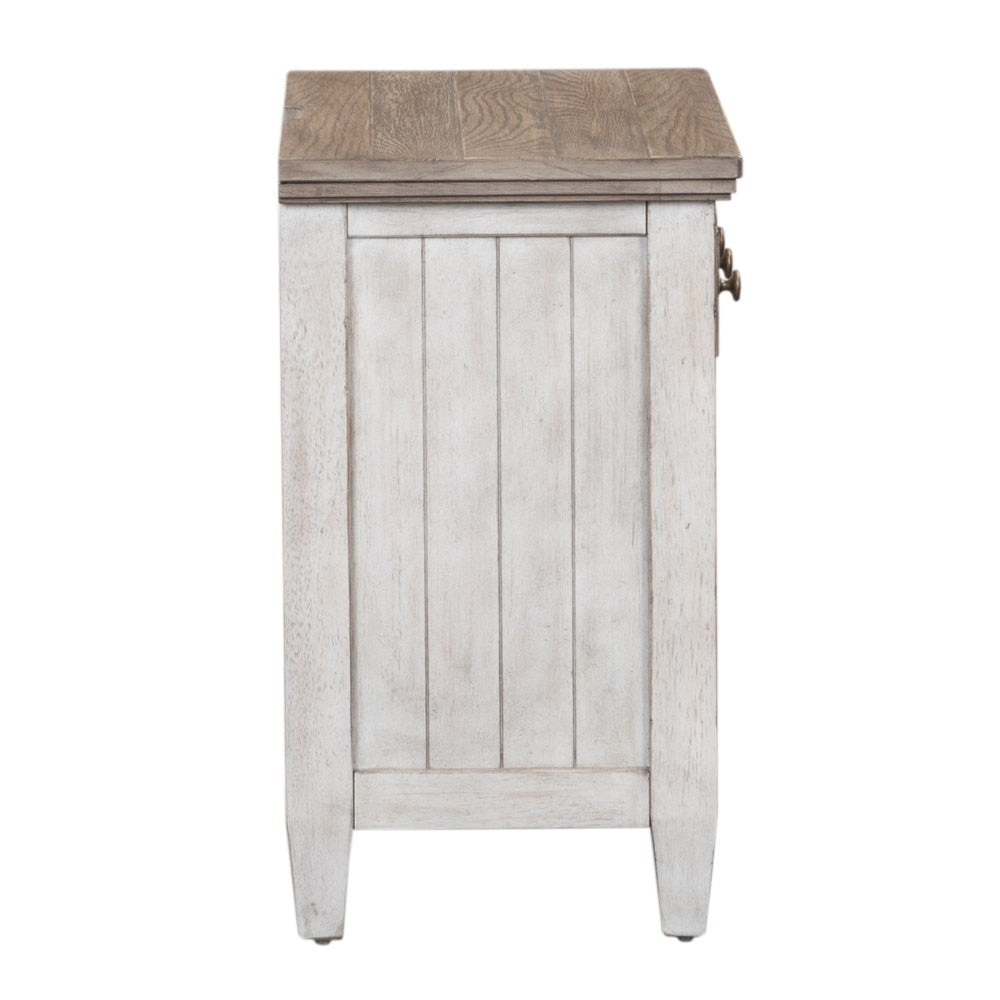 Liberty Furniture - Heartland 1 Drawer Night Stand w/ Charging Station - 824-BR61 veiw 4