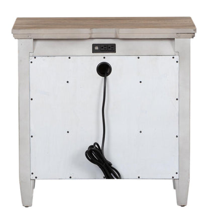 Liberty Furniture - Heartland 1 Drawer Night Stand w/ Charging Station - 824-BR61 veiw 5