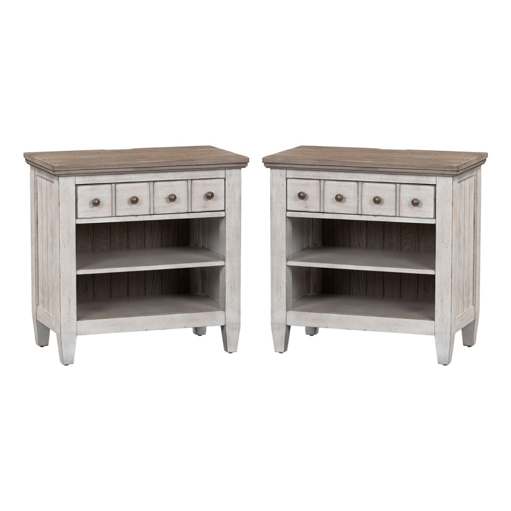 Liberty Furniture - Heartland 2 Night Stands - 824-BR-2NS view 1