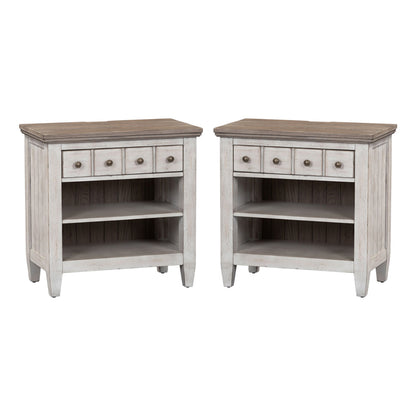 Liberty Furniture - Heartland 2 Night Stands - 824-BR-2NS view 1